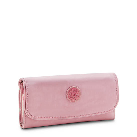 Kipling Money Land Snap Wallet Pénztárca Rózsaszín | HU 2192HA